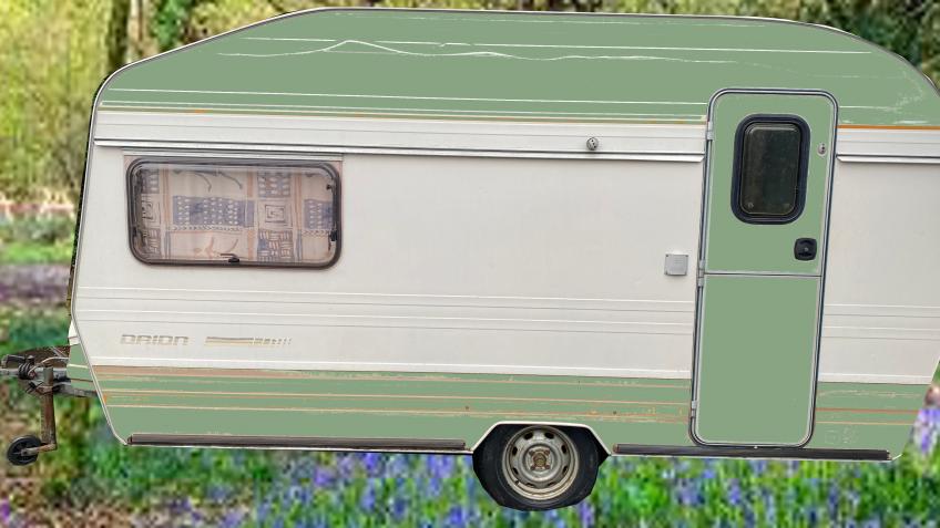 Caravan photo booth