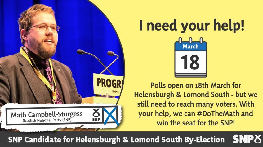 Math Campbell SNP for Helensburgh&LomondSouth