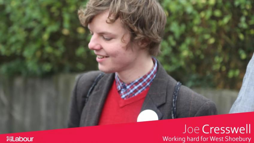 Labour's Joe Cresswell for West Shoebury Campaign