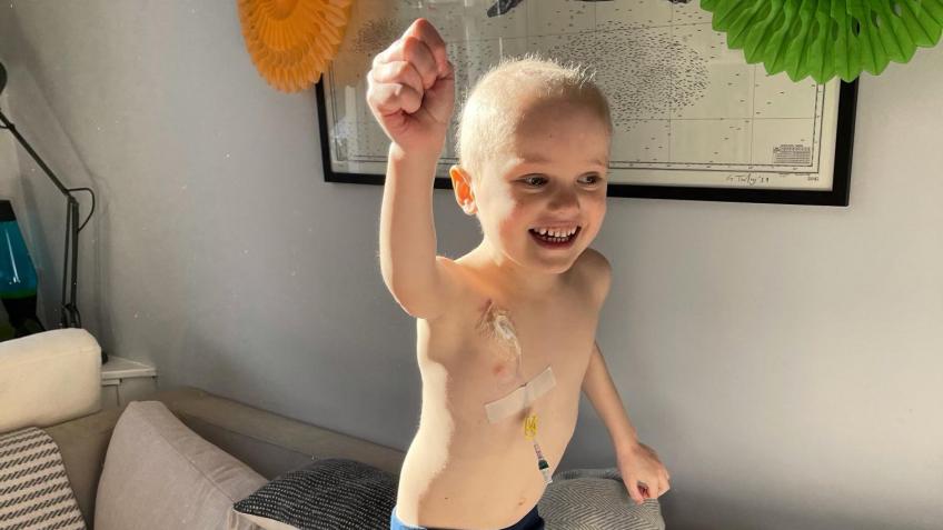 Supporting Joey's journey with Leukaemia