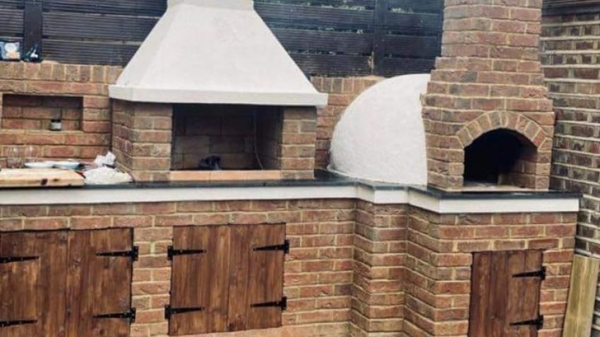 Wood Fired Pizza Oven\BBQ Area for our Sanctuary