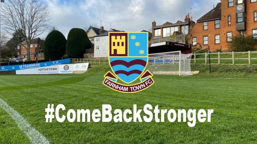 Help Farnham Town F.C #ComeBackStronger