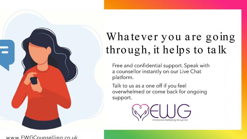 online counselling Covid support