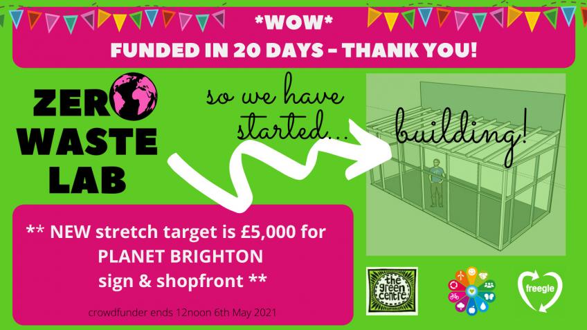 The Green Centre ZERO WASTE LAB at Planet Brighton