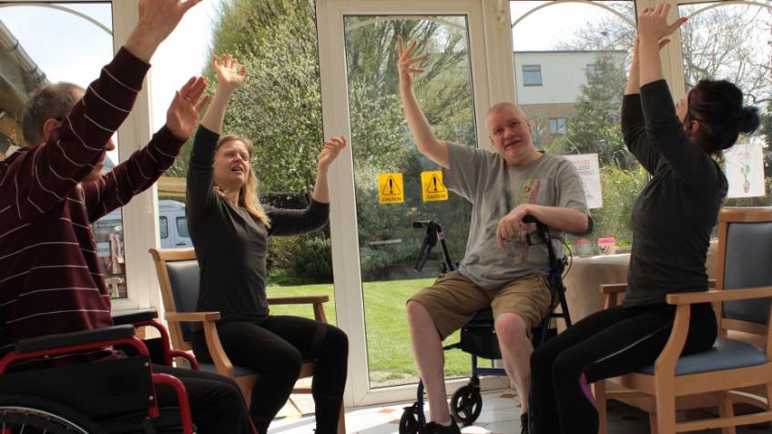 Using VR & Dance as rehab for neurodisabled people