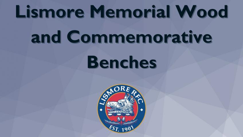 Lismore Memorial Wood and Commemorative Benches