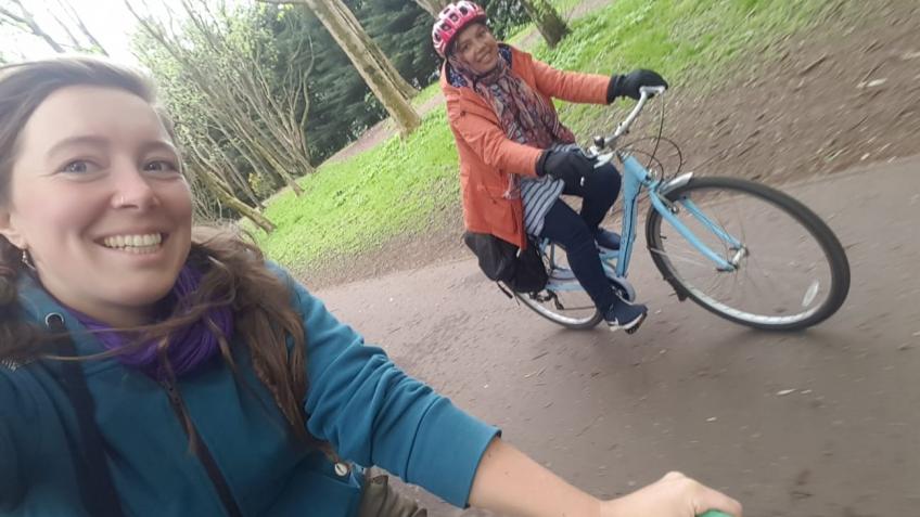 Sisters Cycling