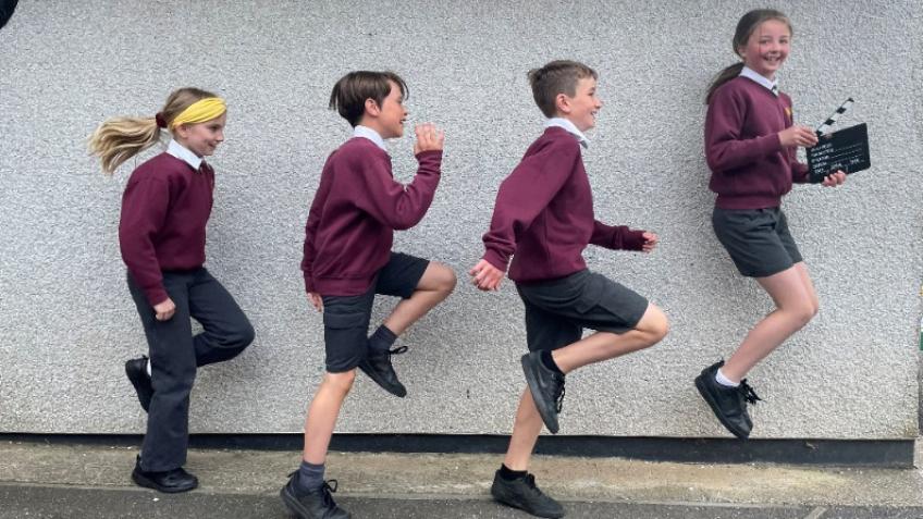 Year 6's Hop, Skip, Run and Jump to HOLLYWOOD!