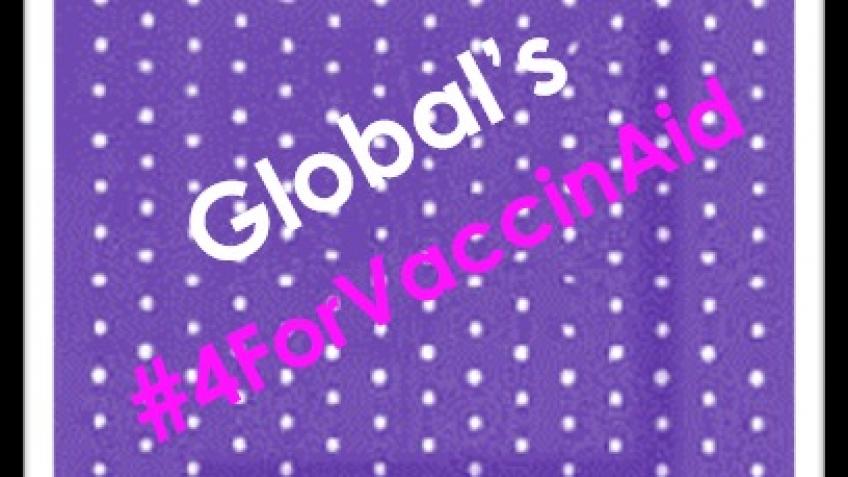 #4ForVaccinAid - Global's campaign for Unicef