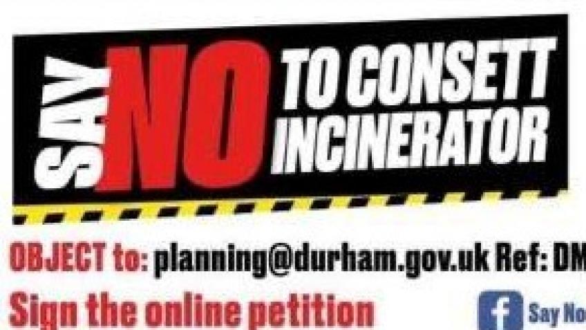 Say No To Consett Incinerator