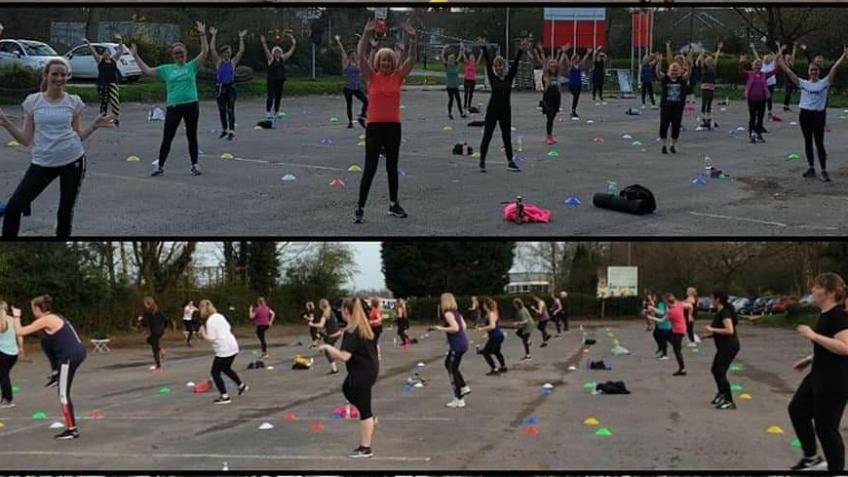 Zumba Event for Repairs at Manchester Rugby Club