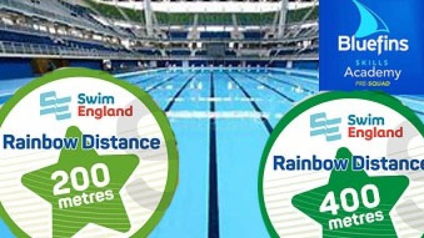 Bluefins Pre-Squads Distance Badge Challenge