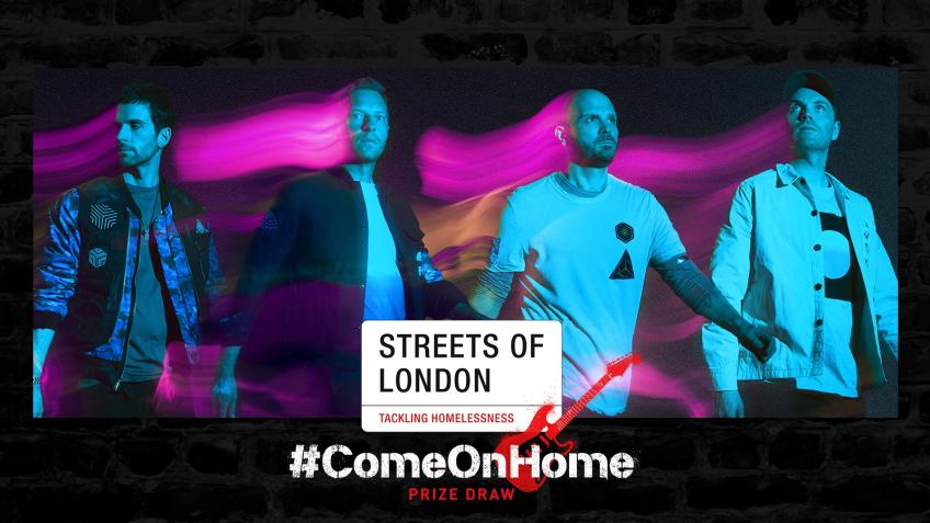 Win Coldplay's signed Fender Telecaster guitar