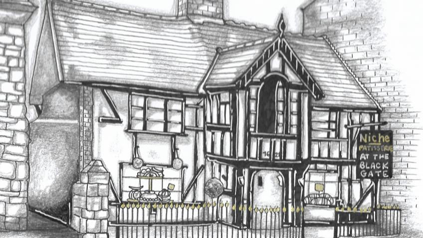 Niche Patisserie at The Black Gate Oswestry
