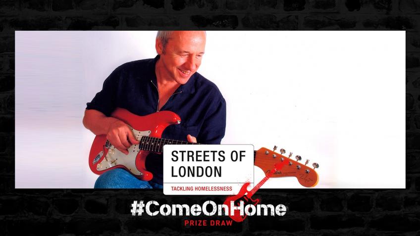 Win Mark Knopfler's signed Stratocaster guitar