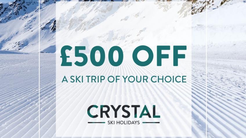 BSSNF: Win £500 towards a Crystal Ski Holiday