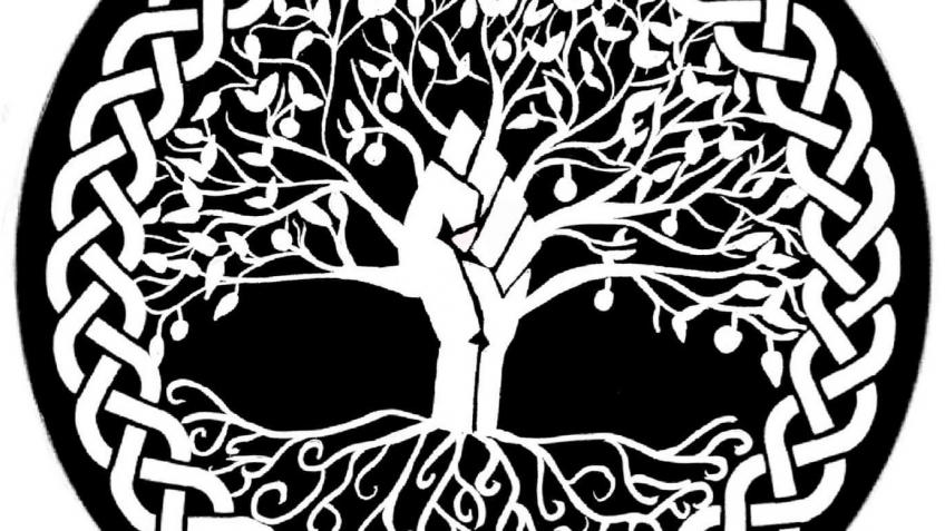 Solidaritree pin