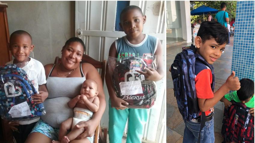 Continued help in Colombia