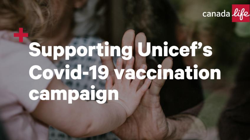 Supporting UNICEF's Covid-19 vaccination effort