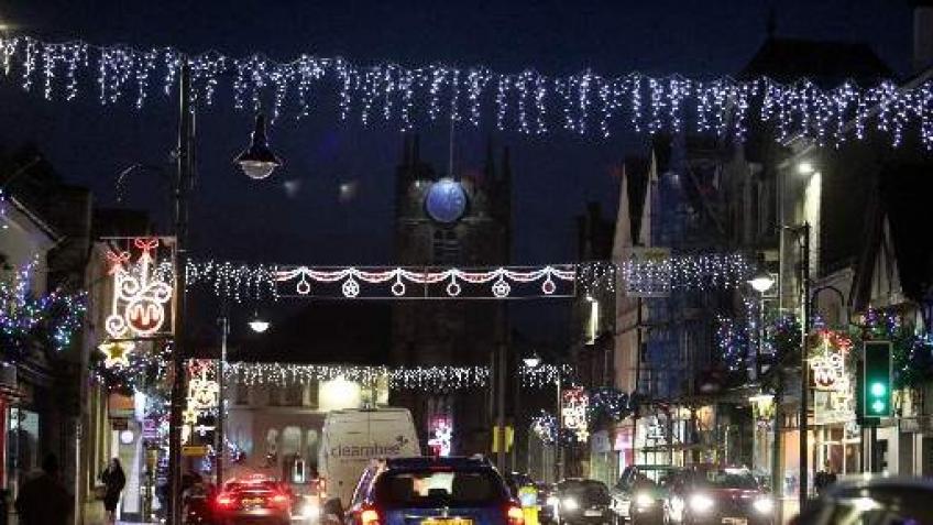 Everything Okehampton Christmas Lights