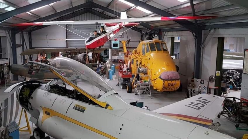RAF History museum at Manston emergency repairs