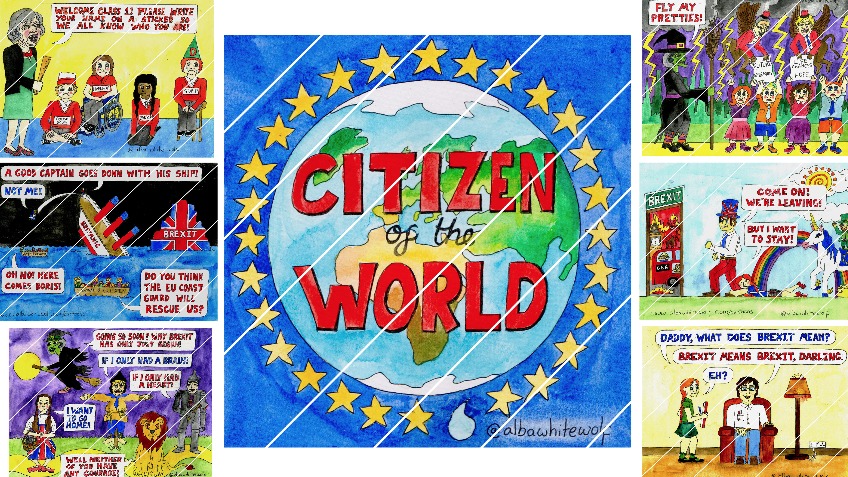 Brexit cartoons and Brexmas cards