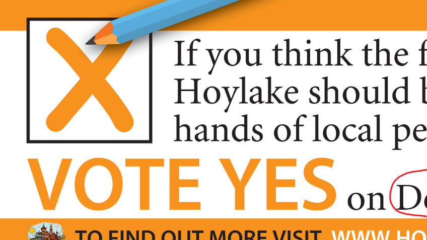 Hoylake Vision "Yes" Campaign
