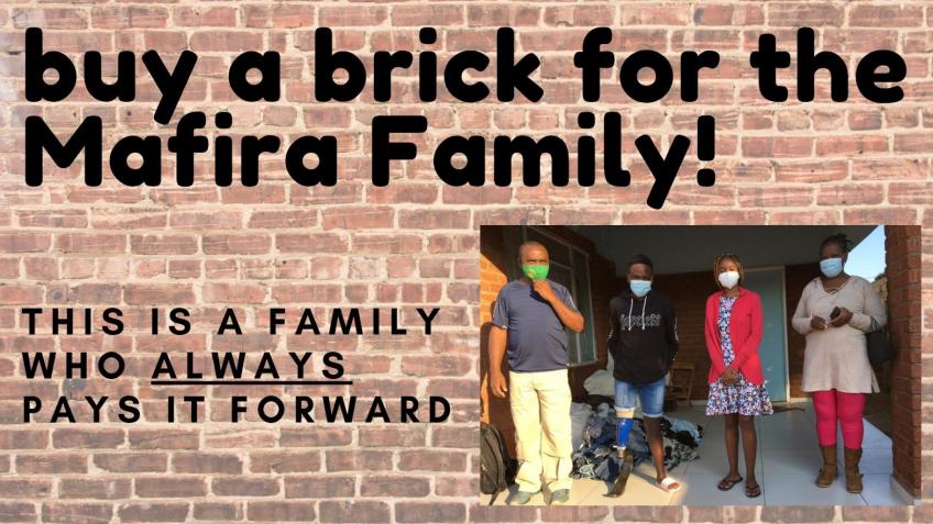 Buy a Brick for the Mafira Family