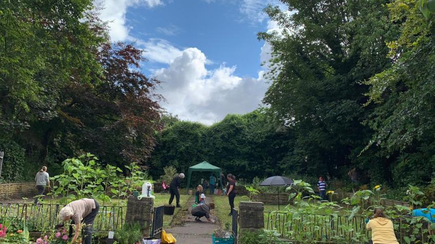 Buile Hill Sensory Garden Restoration