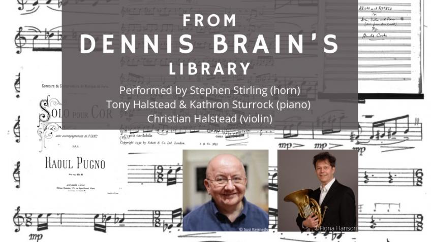 'From Dennis Brain's Library': A CD recording