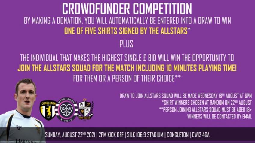 Lee Collins Charity Match Fundraiser