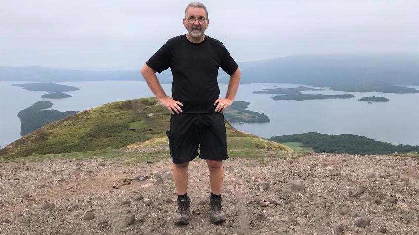 Frank Walks the West Highland Way for DADSC