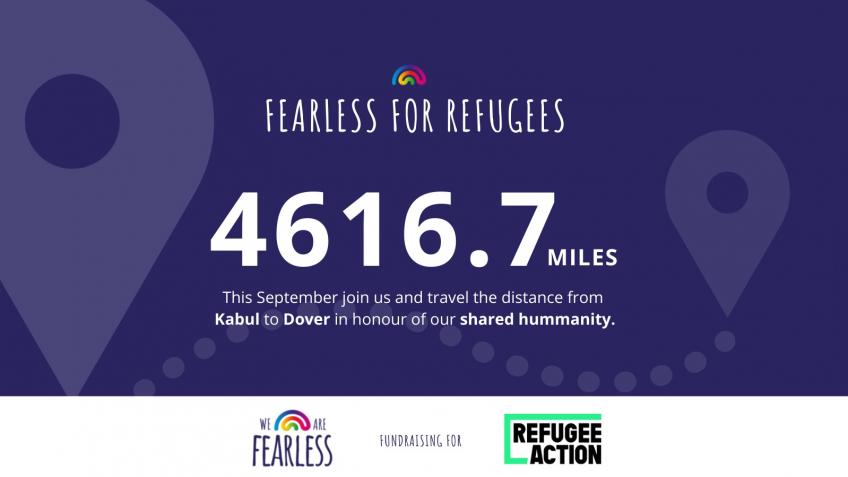 Fearless for Refugees - WALK, RUN, SWIM or CYCLE