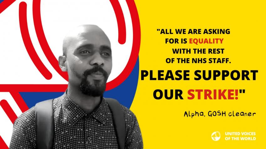 Support the Great Ormond Street Hospital cleaners!