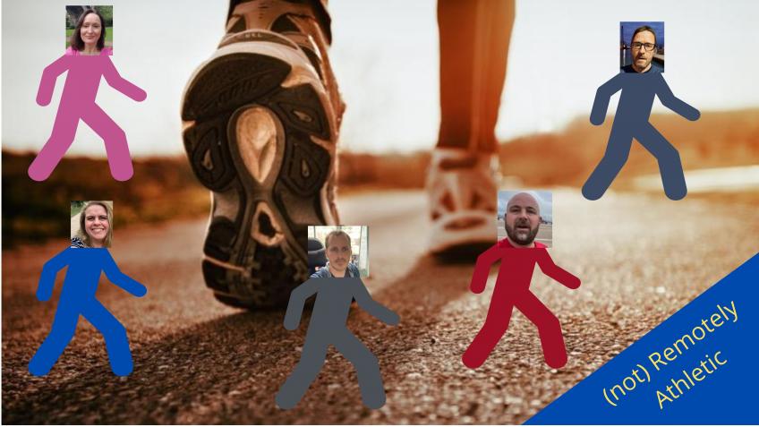 Remotely Athletic: Crowdfunder walking challenge