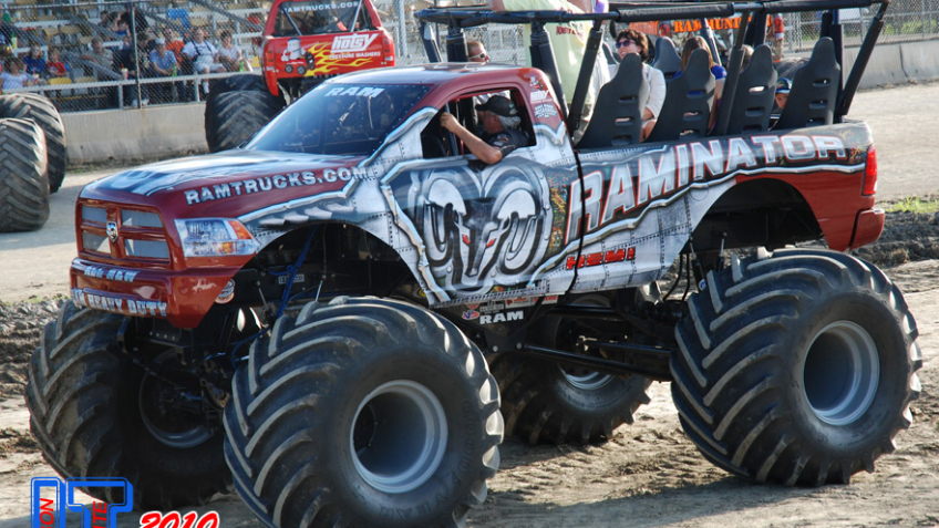 Monster truck ride on discount