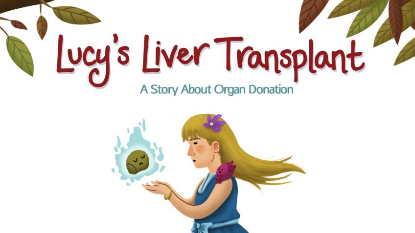 Children's books on organ donation into print