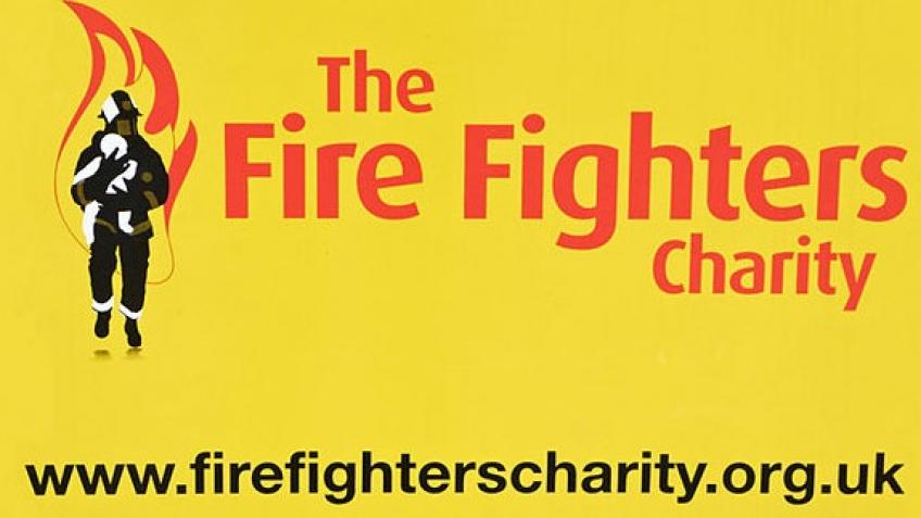 Raising money for the firefighters charity
