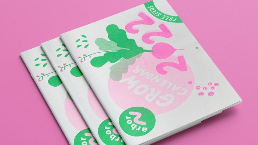 2022 Grow Calendar by Arbor