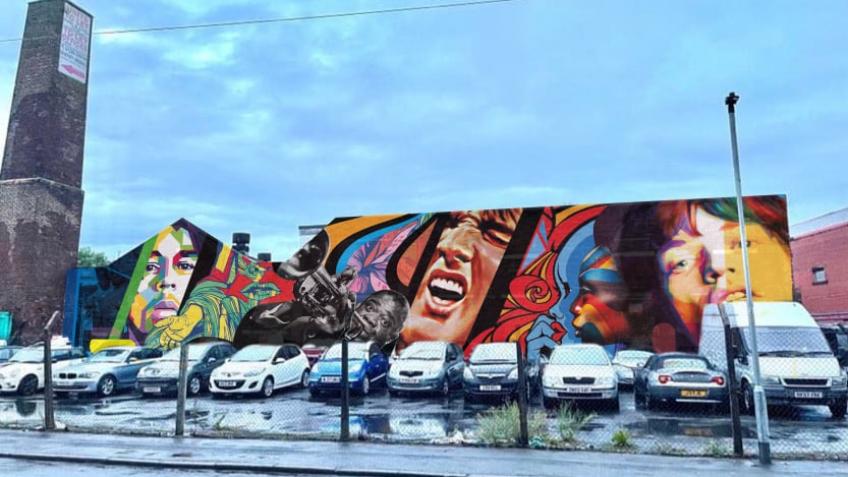 Factory Street 'Festival Wall of Culture'