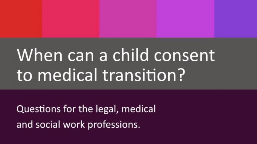 Evidence about medical transition for children
