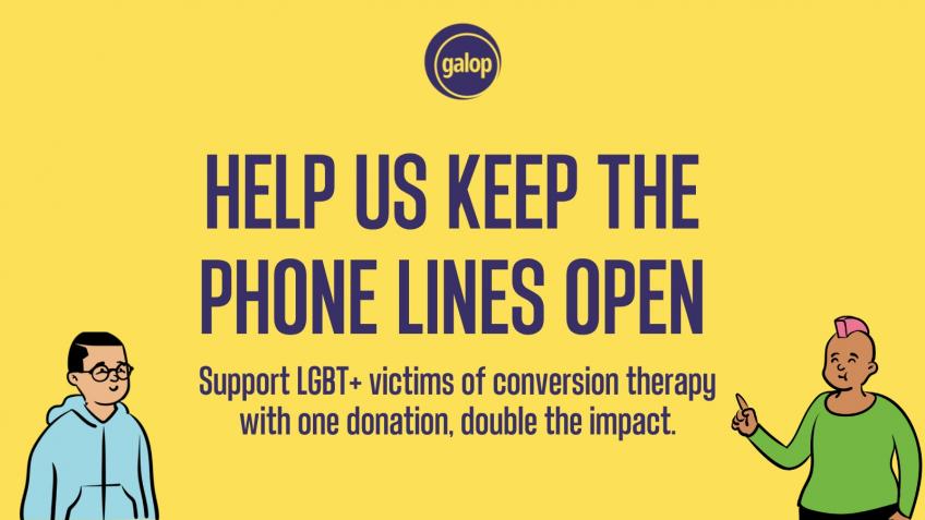 Help fund the National Conversion Therapy Helpline