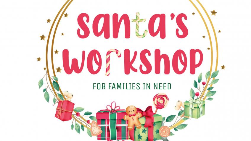 Santa's workshop for families in need