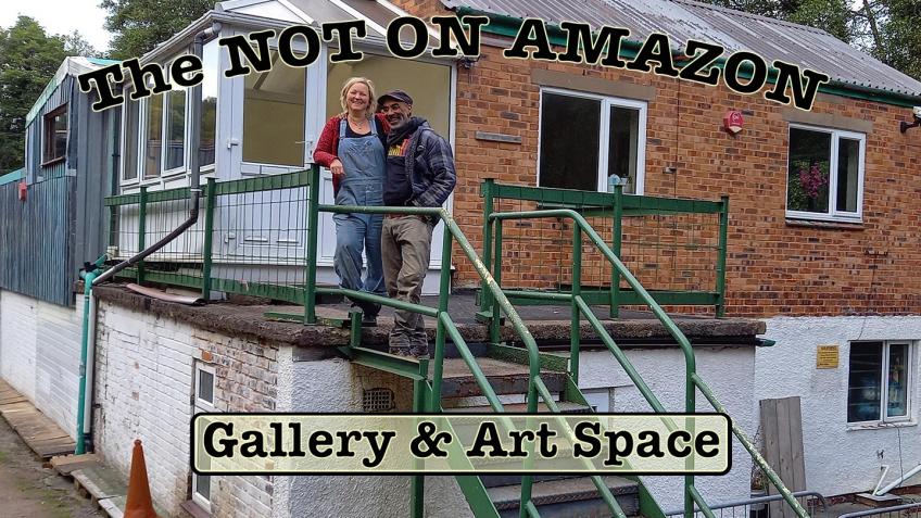 The NOT ON AMAZON Gallery & Community Space.