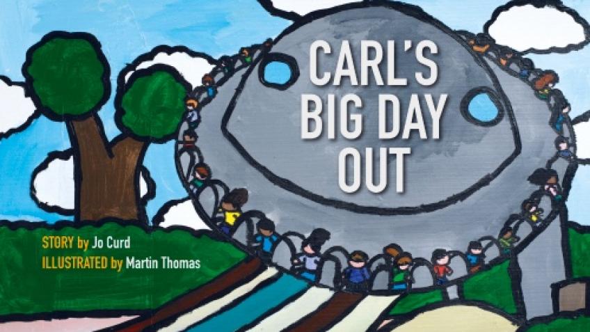 AE's first published book - Carl's Big Day Out.