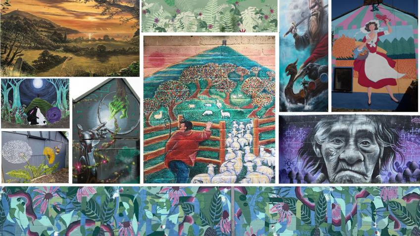 The Glastonbury Mural Trail