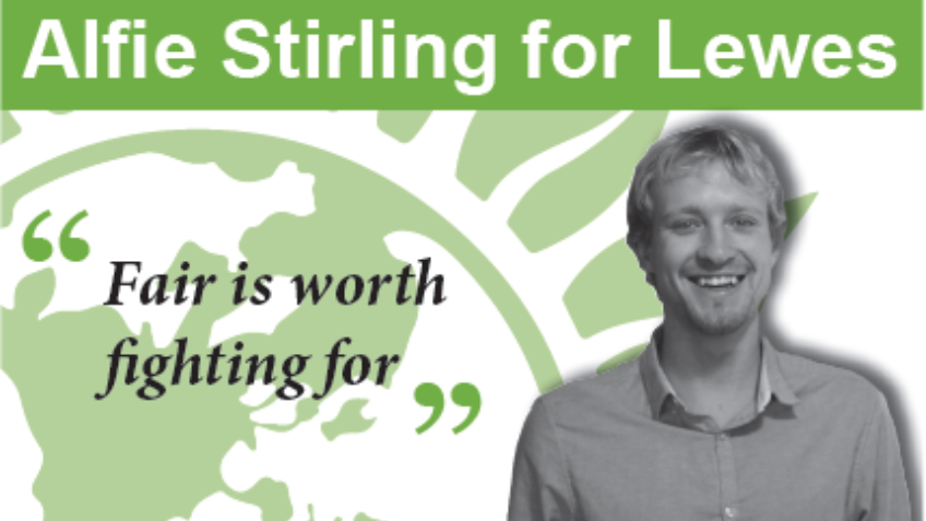 Help elect Lewes constituency's  first Green MP