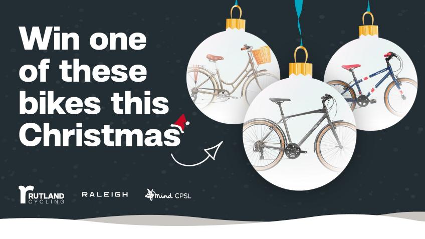 Win a Raleigh Bicycle for Christmas!