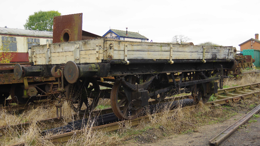 Caledonian  Pig Iron wagon restoration