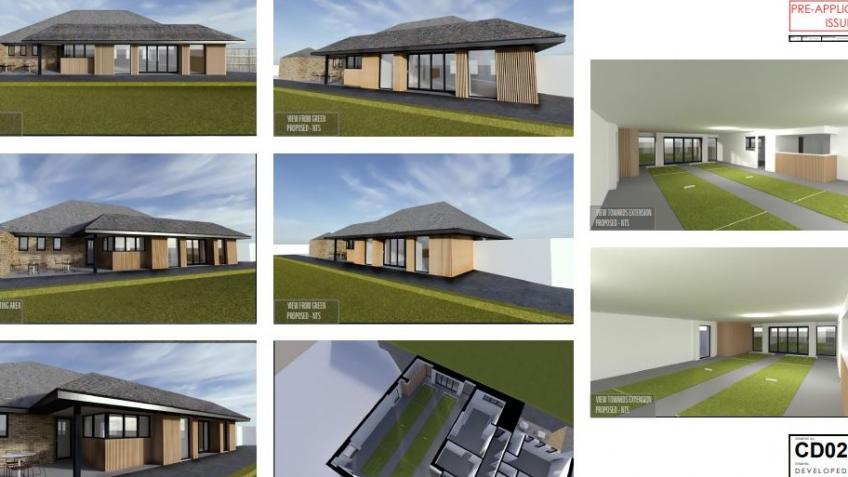 Wimborne Bowls Club Extension